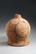 Earthenware vase with color painted decoration, ca. 1971