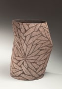 Bent vessel with woven-pattern decoration, 1988