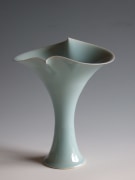 Tall flower vase in the form of a calla lily with flaring mouth&nbsp;, 2008