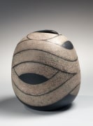 Ovoid vessel, 1988, Japanese contemporary, modern, ceramics, sculpture