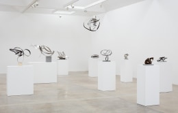 Installation view of &quot;Beverly Pepper: New Particles From The Sun&quot; at Kayne Griffin Corcoran, Los Angeles