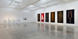 Installation view of &quot;Giulia Piscitelli: Wide Rule&quot; at Kayne Griffin Corcoran, Los Angeles