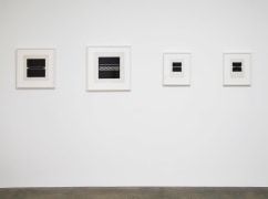Installation view of Jiro Takamatsu at Kayne Griffin Corcoran, Los Angeles