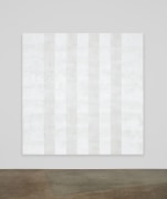 Mary Corse, Untitled (White Multiband, Beveled), 2012