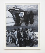 Willie Birch, Country Funeral (Funeral for JD), 2019