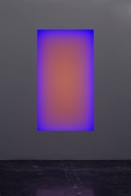 James Turrell, Gathered Light, 2006, L.E.D. light, etched glass and shallow space