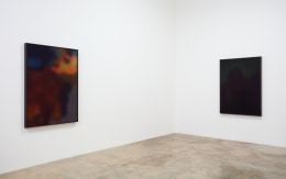 Installation view of &quot;Rosha Yaghmai: Afterimages,&quot; 2021, at Kayne Griffin, Los Angeles