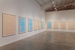 Installation view of Giulia Piscitelli at Kayne Griffin Corcoran, Los Angeles