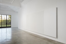 Installation view of Mary Corse: Then and Now at Kayne Griffin Corcoran, Los Angeles