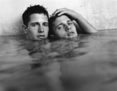 Carlson Twins in Water Up To Their Heads, 2000 (29737-21-7), Silver Gelatin Photograph