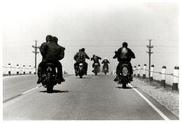 Copyright Danny Lyon / Magnum Photos, Route 12, Wisconsin, from The Bikeriders, 1963