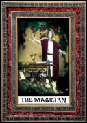 The Magician, 2021, Hand Colored Photographic Scultpure