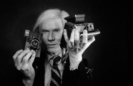 Andy with 2 Cameras, 1978