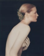 Kirsten as Juliet nude, London, Studio 17, Brook Street, 1988, Polaroid Print