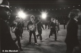 The Beatles (Taking the Stage at Candlestick), San Francisco, 1966, 11 x 14 Silver Gelatin Photograph