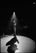 Frank Sinatra, Performing on Stage (with Large Shadow), 20 x 16 Silver Gelatin Photograph