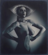 Katharina, 1991, Vintage Blue Toned Silver Gelatin Photograph, Ed. of 30