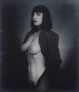 Elisabeth, 1991, Vintage Blue Toned Silver Gelatin Photograph, Ed. of 30