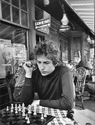Bob Dylan Playing Chess, Woodstock, NY, 1964