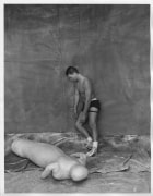 John Lundberg, Wrestler, Colorado Sports Festival, 1983 (2505-542-1), Silver Gelatin Photograph, Ed. of 15