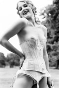 Isabelle in Corset, Rouilly le Bas, 2002, 20 x 16 Silver Gelatin Photograph, Ed. 15