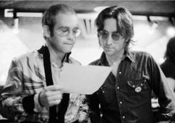 Elton John &amp; John Lennon, NYC, 1974