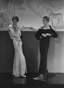 Jeanne Salmond and Mlle Boecler, Evening Wear by Lanvin, 1934, Platinum Palladium Print, Ed. of 27