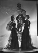 Fashion by Agustabernard &amp;amp; Mainbocher, Statue by Serge Roche, Fischer &amp;amp; Wedderburn, Paris, 1933, Platinum Palladium Print, Ed. of 27