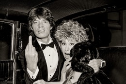 Mick Jagger &amp;amp; Bette Midler, New York City, 1983, Archival Pigment Print