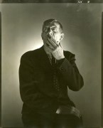 Oskar Kokoschka, (smoking), n.d.
