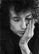 Bob Dylan, (Contemplation), Dublin, Ireland, 1966, 14 x 11 Silver Gelatin Photograph