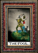 The Fool, 2021, Hand Colored Photographic Scultpure