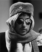 Bob Dylan, (Bob in Cap and Muffler-Tour 74), Los Angeles, 1974, 14 x 11 Silver Gelatin Photograph
