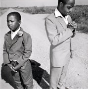Brothers Going to Church, Tunica, Mississippi, 1990, Silver Gelatin Photograph