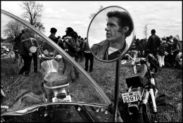 Copyright Danny Lyon / Magnum Photos, Cal, Elkhorn, Wisconsin, from The Bikeriders, 1966