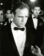 Marlon Brando at a Hollywood Premi&egrave;re, 1969, Silver Gelatin Photograph