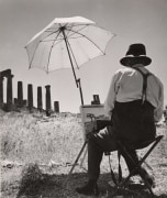 The Joys of Old Age, Agrigent, Sicily, 1952, 10-15/16 x 9-1/8 Vintage Silver Gelatin Photograph