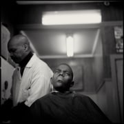Barbershop, Harlem, 1993, Archival Pigment Print, Combined Ed. of 20