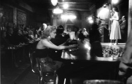 Woman at the Bar, Bourbon St.,&nbsp;New Orleans, 1955, Silver Gelatin Photograph
