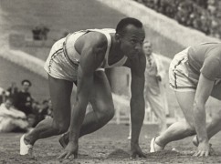 Jesse Owens , 1936, 8-5/8 x 10-3/8 Silver Gelatin Photograph, Ed. 25