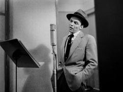Frank Sinatra, New York City, 1956, 11 x 14 Silver Gelatin Photograph
