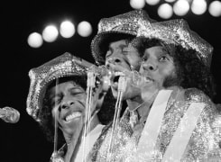 Sly Stone, Hollywood Bowl 1974, Silver Gelatin Photograph