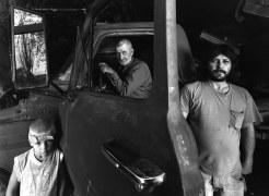 Lloyd Deane with Family &amp; Coal Truck, 2002