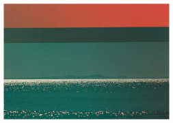 Rincon View with Red Stripe, 2023, Archival Pigment Print