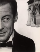 Rex Harrison, &quot;The Four Posters,&quot; 1952, 13-5/16 x 10-3/8 Vintage Silver Gelatin Photograph