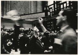 New York Stock Exchange, 1955, Silver Gelatin Photograph
