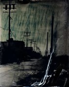 Los Angeles Alley, Unique Collodion Wet Plate: please contact the gallery for details