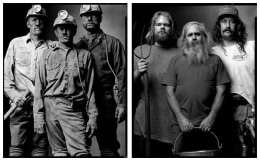 Coal Miners / Dairy Farmers, 2000 / 2004, 20 x 32-1/2 Diptych, Archival Pigment Print, Ed. 20