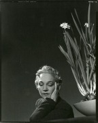 Katherine Anne Porter, (with flower), n.d.