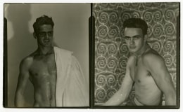 Contact Sheet, male model), ca. 1940s